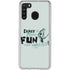 Looney Tunes Daffy Duck Crazy Galaxy A21 Clear Case