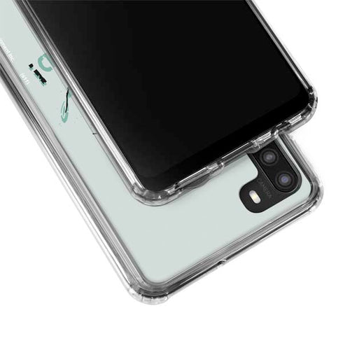 Looney Tunes Daffy Duck Crazy Galaxy A21 Clear Case