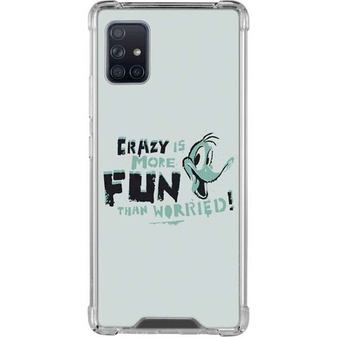 Looney Tunes Daffy Duck Crazy Galaxy A51 5G Clear Case