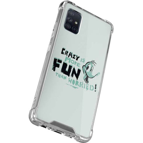 Looney Tunes Daffy Duck Crazy Galaxy A51 5G Clear Case