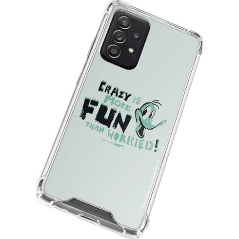 Looney Tunes Daffy Duck Crazy Galaxy A52 5G Clear Case
