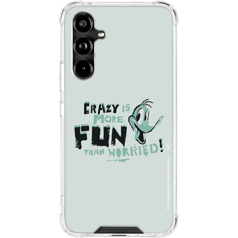 Looney Tunes Daffy Duck Crazy Galaxy A54 5G Clear Case