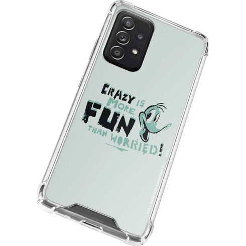 Looney Tunes Daffy Duck Crazy Galaxy A72 5G Clear Case