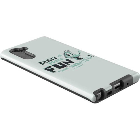 Looney Tunes Daffy Duck Crazy Galaxy Note 10 Pro Case