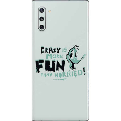 Looney Tunes Daffy Duck Crazy Galaxy Note 10 Skin