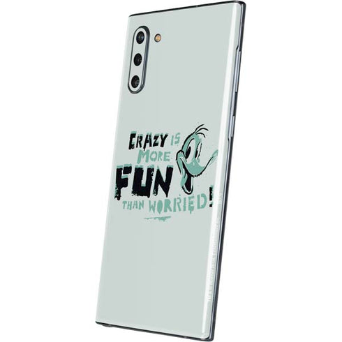 Looney Tunes Daffy Duck Crazy Galaxy Note 10 Skin