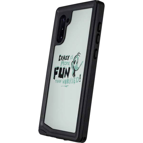 Looney Tunes Daffy Duck Crazy Galaxy Note 10 Waterproof Case