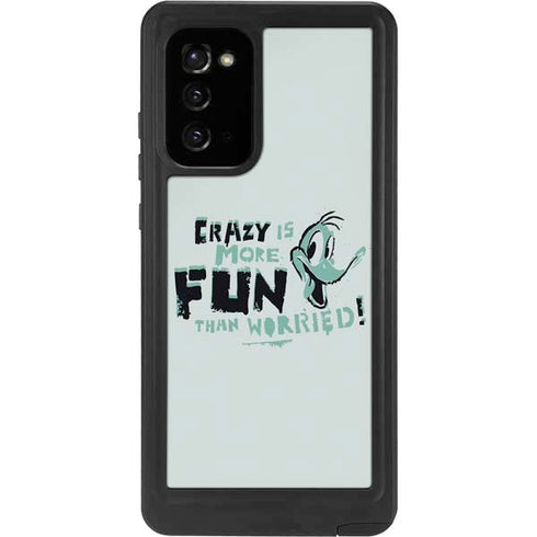 Looney Tunes Daffy Duck Crazy Galaxy Note20 5G Waterproof Case