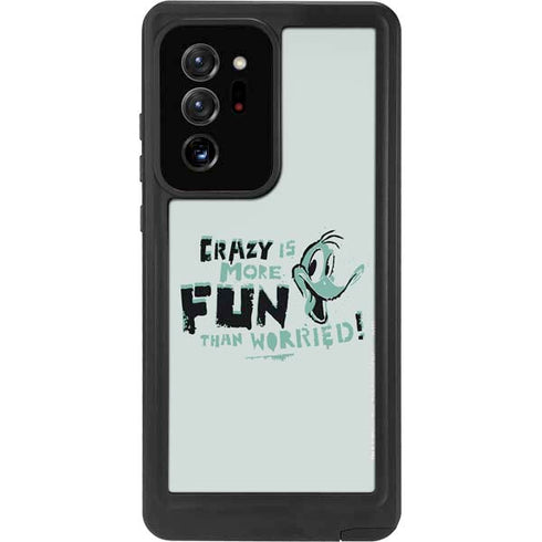 Looney Tunes Daffy Duck Crazy Galaxy Note20 Ultra 5G Waterproof Case