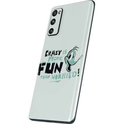 Looney Tunes Daffy Duck Crazy Galaxy S20 Fan Edition Skin