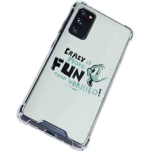 Looney Tunes Daffy Duck Crazy Galaxy S20 FE Clear Case