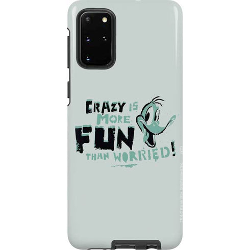 Looney Tunes Daffy Duck Crazy Galaxy S20 Plus Pro Case