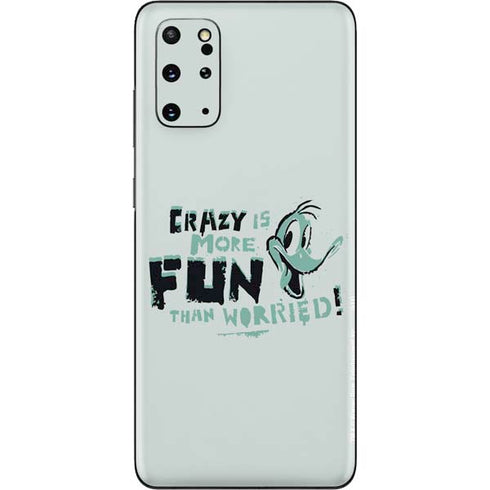 Looney Tunes Daffy Duck Crazy Galaxy S20 Plus Skin