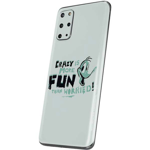 Looney Tunes Daffy Duck Crazy Galaxy S20 Plus Skin