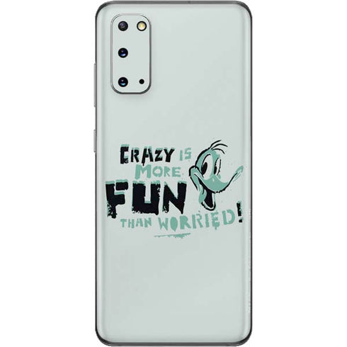Looney Tunes Daffy Duck Crazy Galaxy S20 Skin