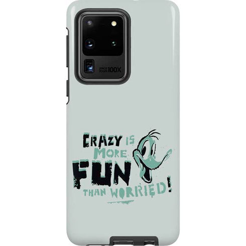 Looney Tunes Daffy Duck Crazy Galaxy S20 Ultra 5G Pro Case