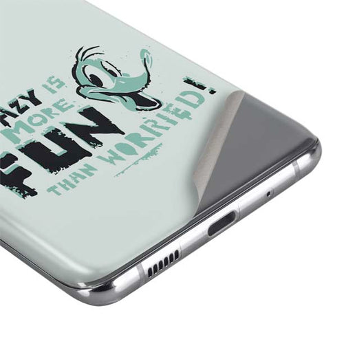 Looney Tunes Daffy Duck Crazy Galaxy S20 Ultra 5G Skin