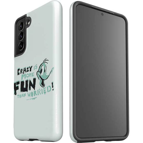 Looney Tunes Daffy Duck Crazy Galaxy S21 5G Pro Case