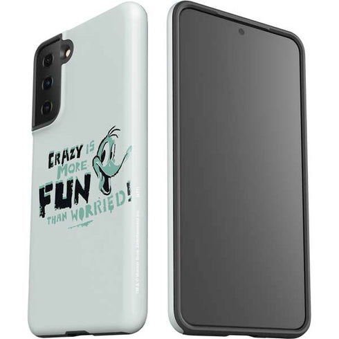 Looney Tunes Daffy Duck Crazy Galaxy S21 Plus 5G Pro Case