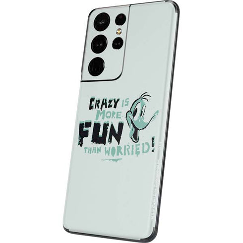 Looney Tunes Daffy Duck Crazy Galaxy S21 Ultra 5G Skin