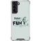 Looney Tunes Daffy Duck Crazy Galaxy S22 Clear Case