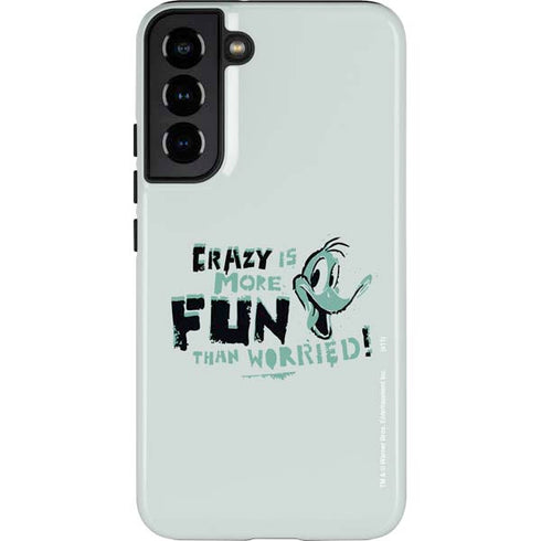 Looney Tunes Daffy Duck Crazy Galaxy S22 Plus Pro Case