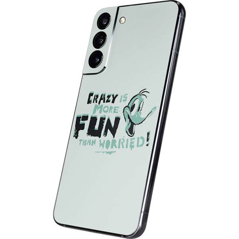 Looney Tunes Daffy Duck Crazy Galaxy S22 Plus Skin
