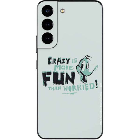 Looney Tunes Daffy Duck Crazy Galaxy S22 Skin