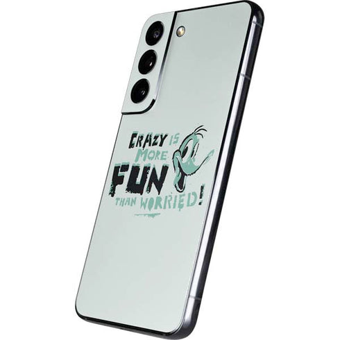 Looney Tunes Daffy Duck Crazy Galaxy S22 Skin