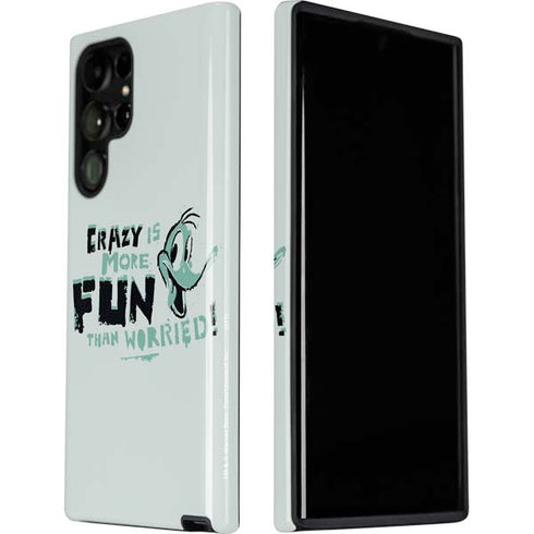 Looney Tunes Daffy Duck Crazy Galaxy S22 Ultra Pro Case