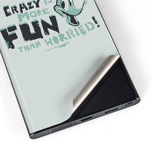 Looney Tunes Daffy Duck Crazy Galaxy S22 Ultra Skin
