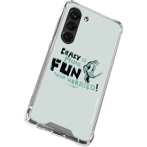 Looney Tunes Daffy Duck Crazy Galaxy S23 Clear Case