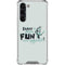 Looney Tunes Daffy Duck Crazy Galaxy S23 Plus Clear Case