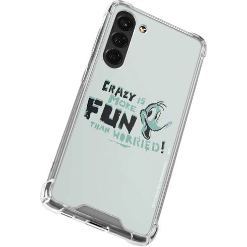 Looney Tunes Daffy Duck Crazy Galaxy S23 Plus Clear Case