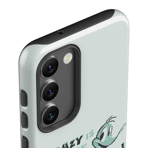 Looney Tunes Daffy Duck Crazy Galaxy S23 Plus Pro Case