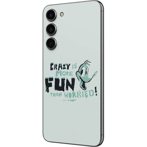 Looney Tunes Daffy Duck Crazy Galaxy S23 Plus Skin