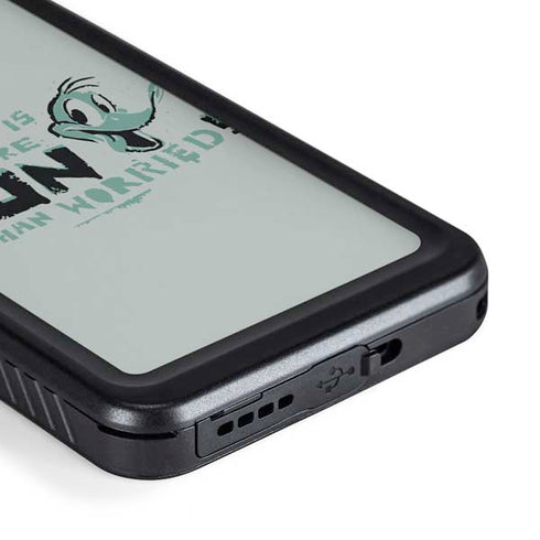 Looney Tunes Daffy Duck Crazy Galaxy S23 Plus Waterproof Case