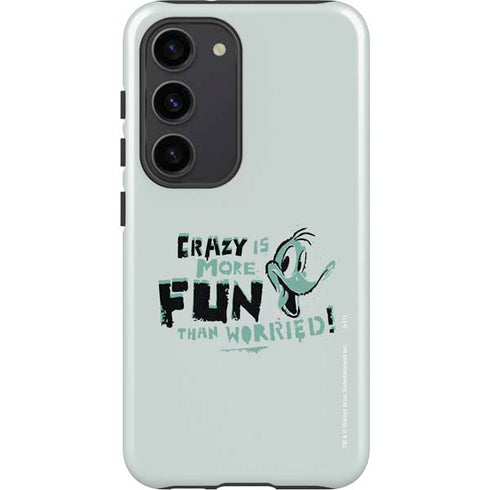 Looney Tunes Daffy Duck Crazy Galaxy S23 Pro Case
