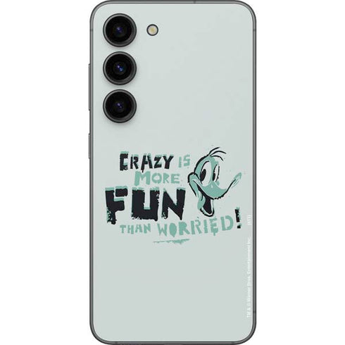 Looney Tunes Daffy Duck Crazy Galaxy S23 Skin