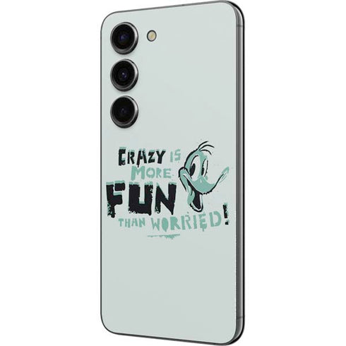 Looney Tunes Daffy Duck Crazy Galaxy S23 Skin