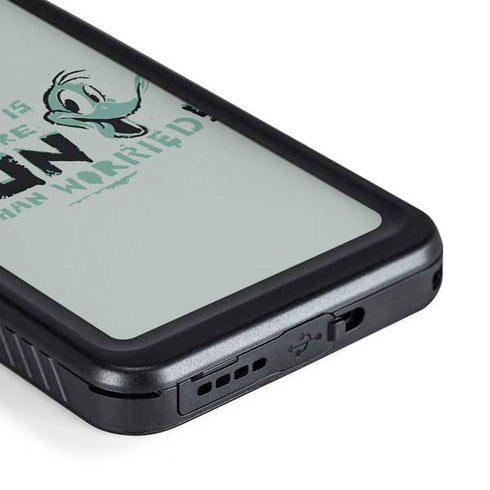 Looney Tunes Daffy Duck Crazy Galaxy S23 Waterproof Case