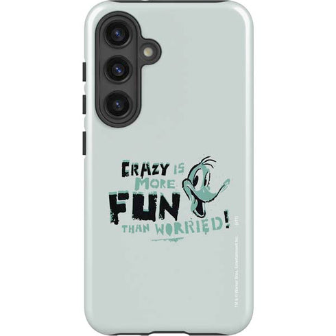 Looney Tunes Daffy Duck Crazy Galaxy S24 Plus Impact Case