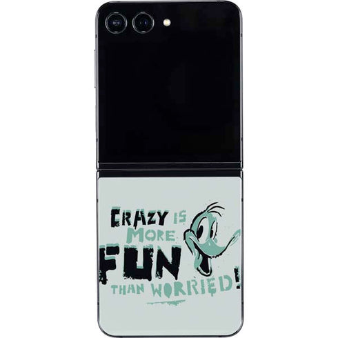 Looney Tunes Daffy Duck Crazy Galaxy Z Flip5 5G Skin