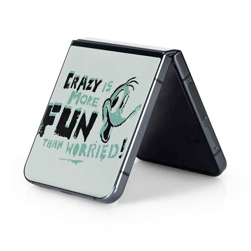 Looney Tunes Daffy Duck Crazy Galaxy Z Flip5 5G Skin
