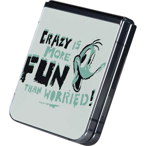 Looney Tunes Daffy Duck Crazy Galaxy Z Flip5 5G Skin
