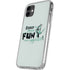 Looney Tunes Daffy Duck Crazy iPhone 11 Clear Case