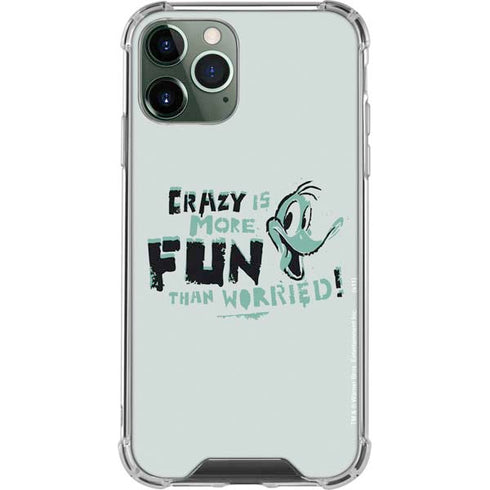 Looney Tunes Daffy Duck Crazy iPhone 11 Pro Max Clear Case
