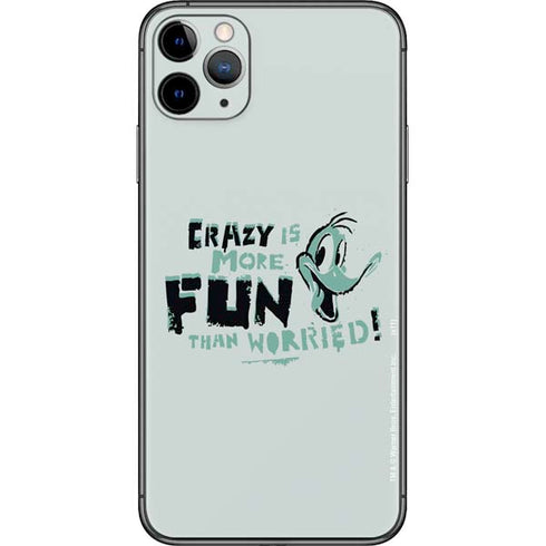 Looney Tunes Daffy Duck Crazy iPhone 11 Pro Max Skin