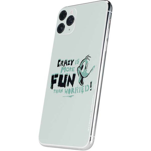 Looney Tunes Daffy Duck Crazy iPhone 11 Pro Max Skin