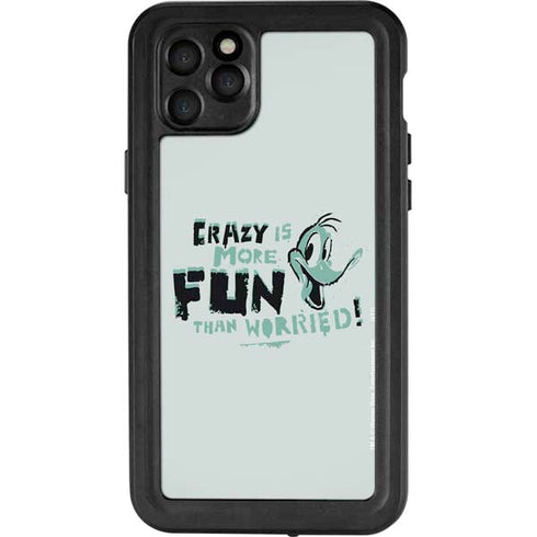 Looney Tunes Daffy Duck Crazy iPhone 11 Pro Max Waterproof Case